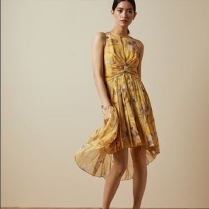 Ted Baker Fabulas Cabana Pleated Midi Dress